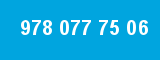 978 077 75 06 978 077 75 06